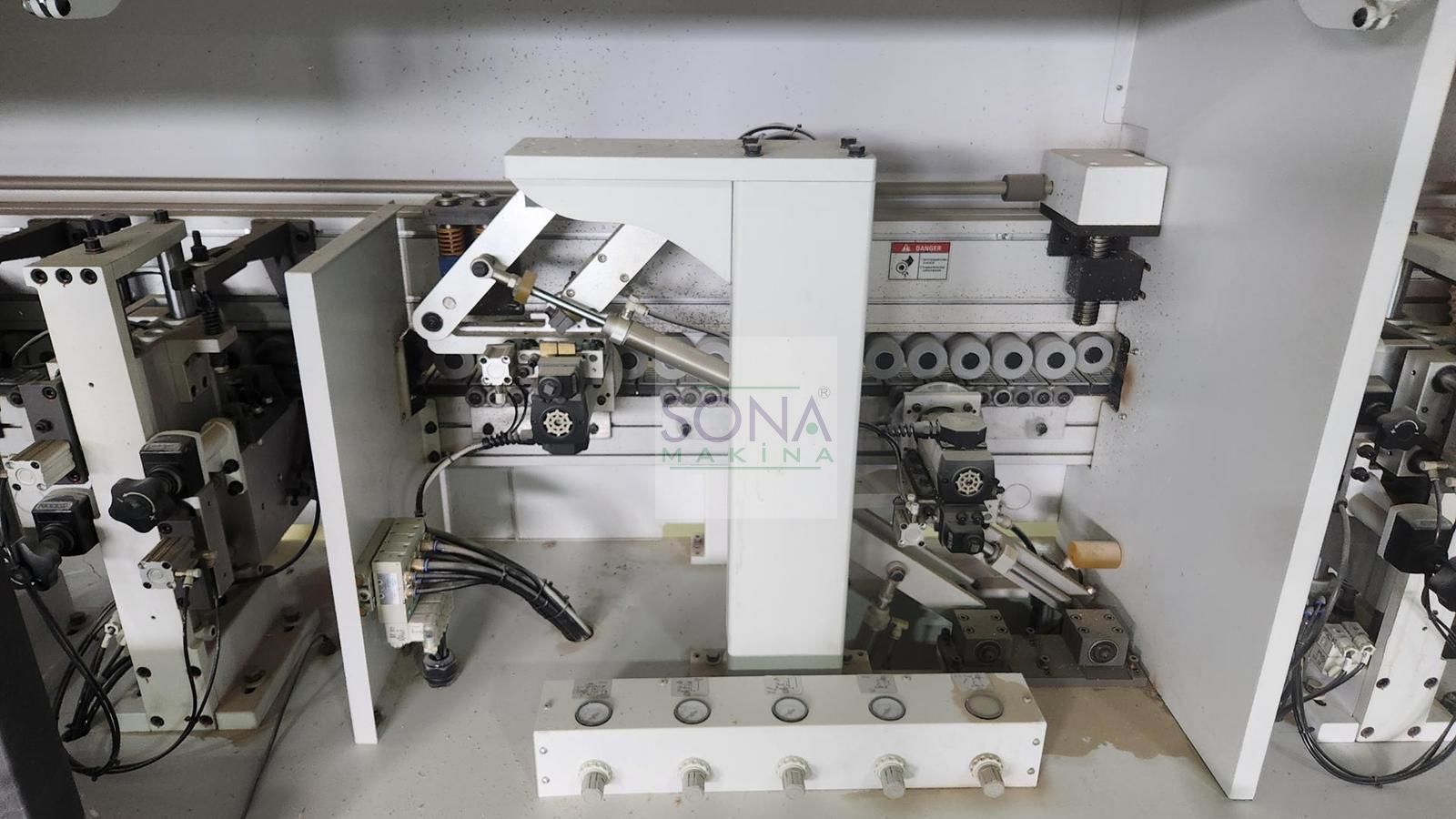 Exitech EV583 GX Poliüretan 45 Derece Kenar Bantlama Makinesi  (2019) İLK EL
