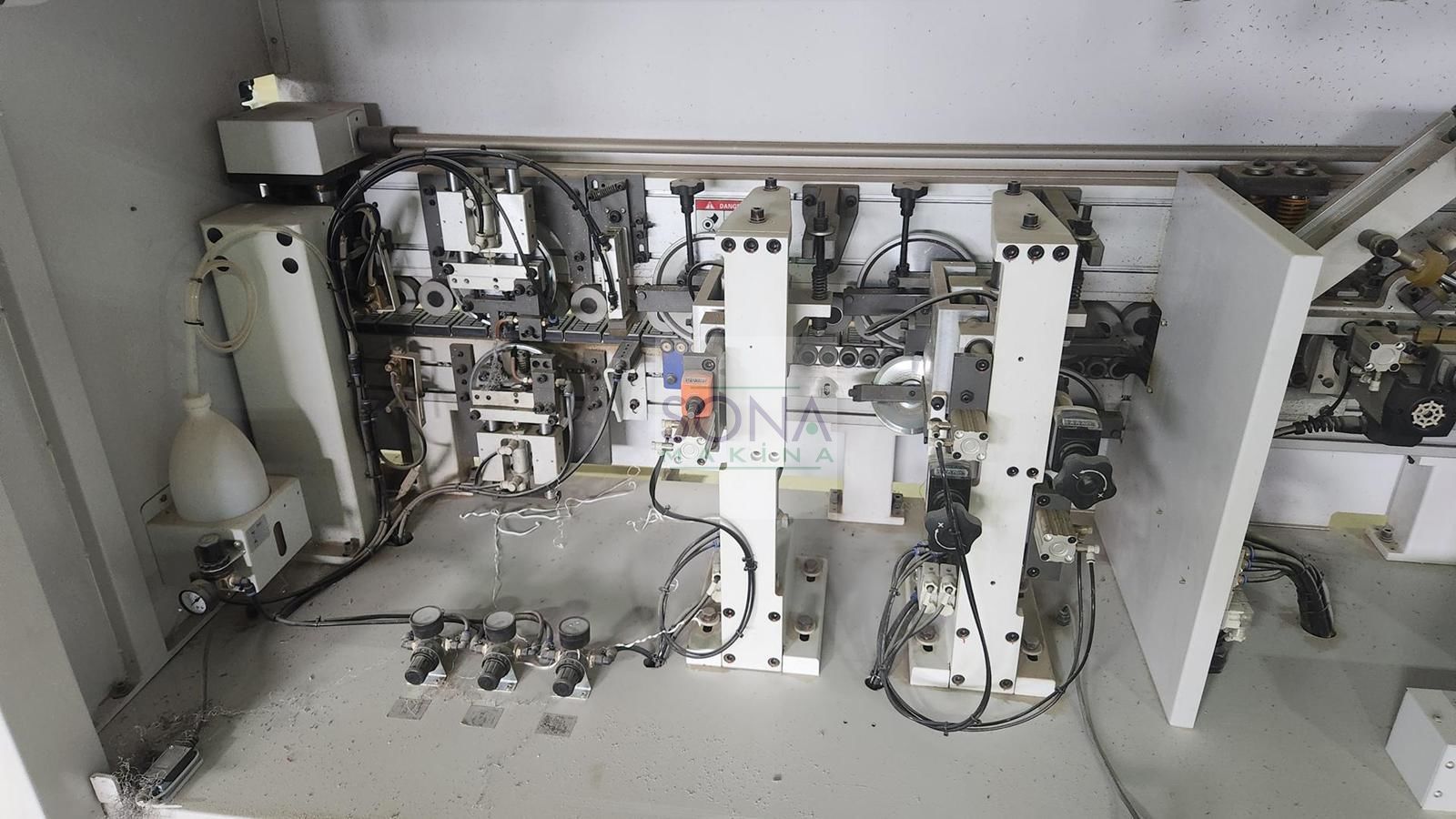 Exitech EV583 GX Poliüretan 45 Derece Kenar Bantlama Makinesi  (2019) İLK EL