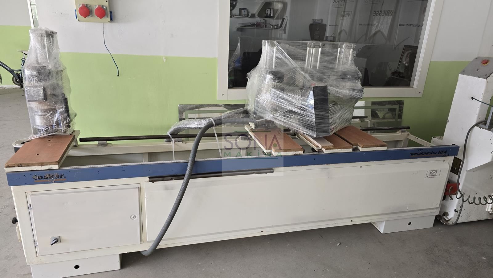 Toskar Woodmaster HP4 Tas Menteşe 4 kafa delik (2016) İLK EL