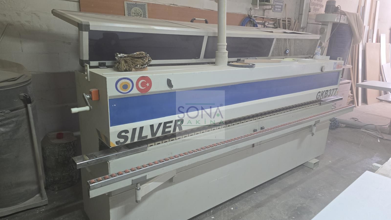 Gümüş Silver GKB377 Kenar Bantlama Makinesi (2018) İLK EL