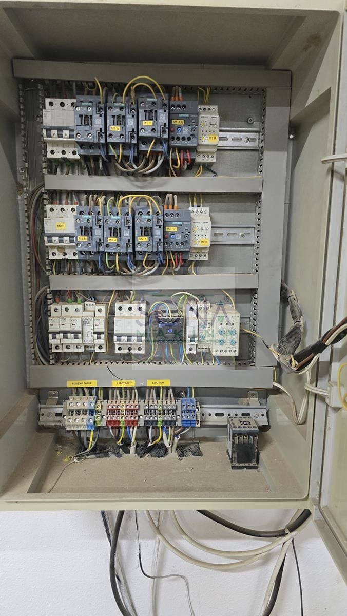 Holzma Optimat HPP 11/43/43 Panel Ebatlama Makinesi (2003)Yandan Asansör