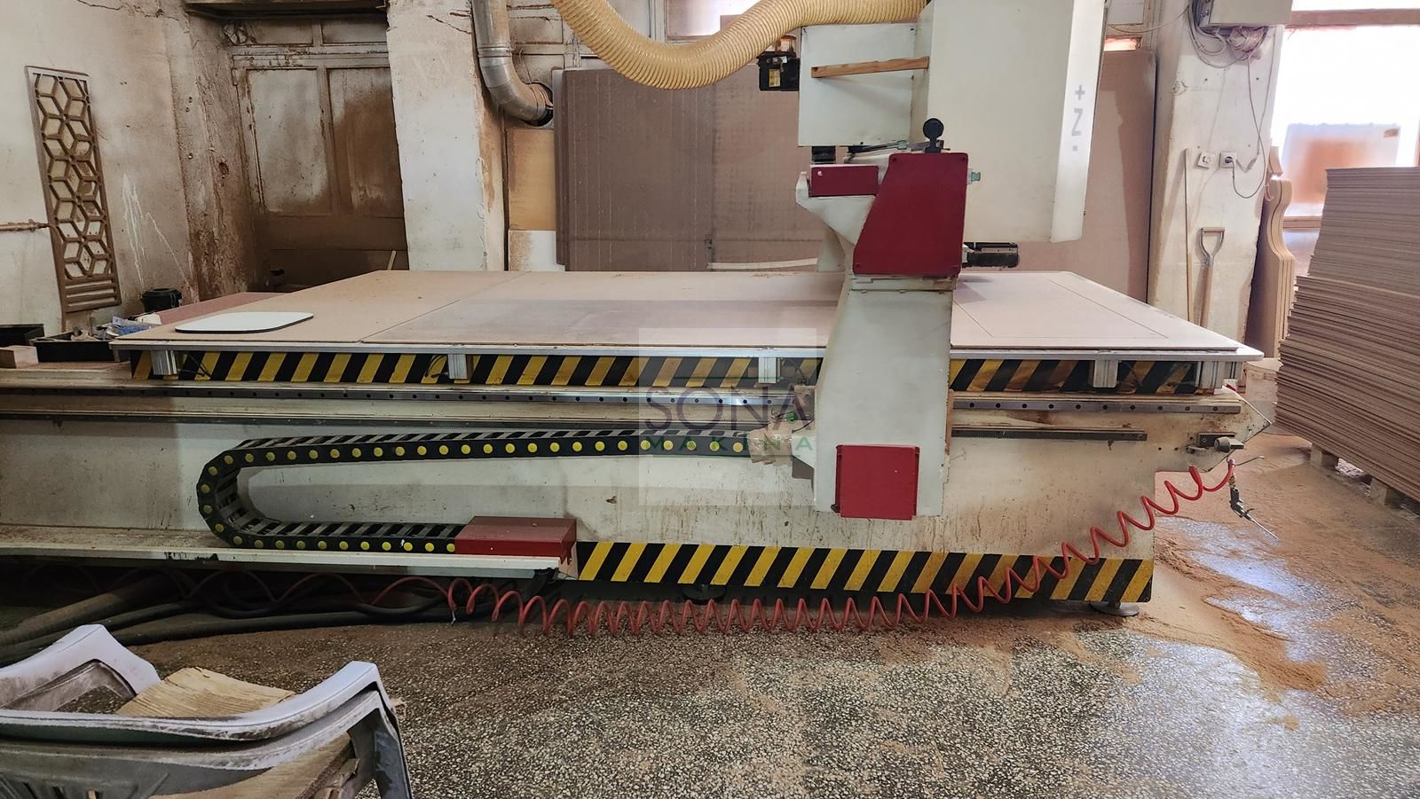 Mur CNC KSG 2136 Düz Tabla CNC Makinesi (2015)