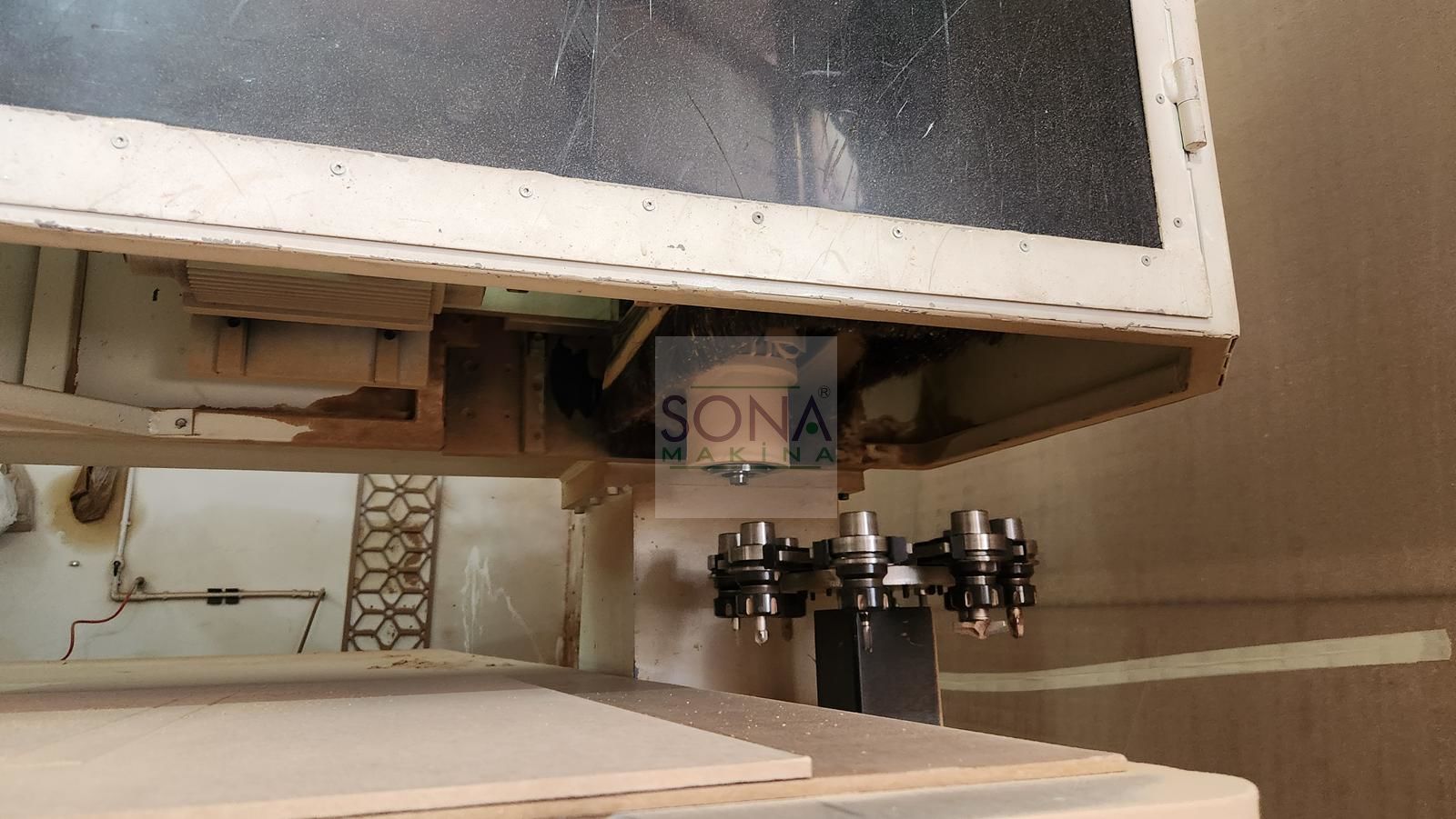 Mur CNC KSG 2136 Düz Tabla CNC Makinesi (2015)