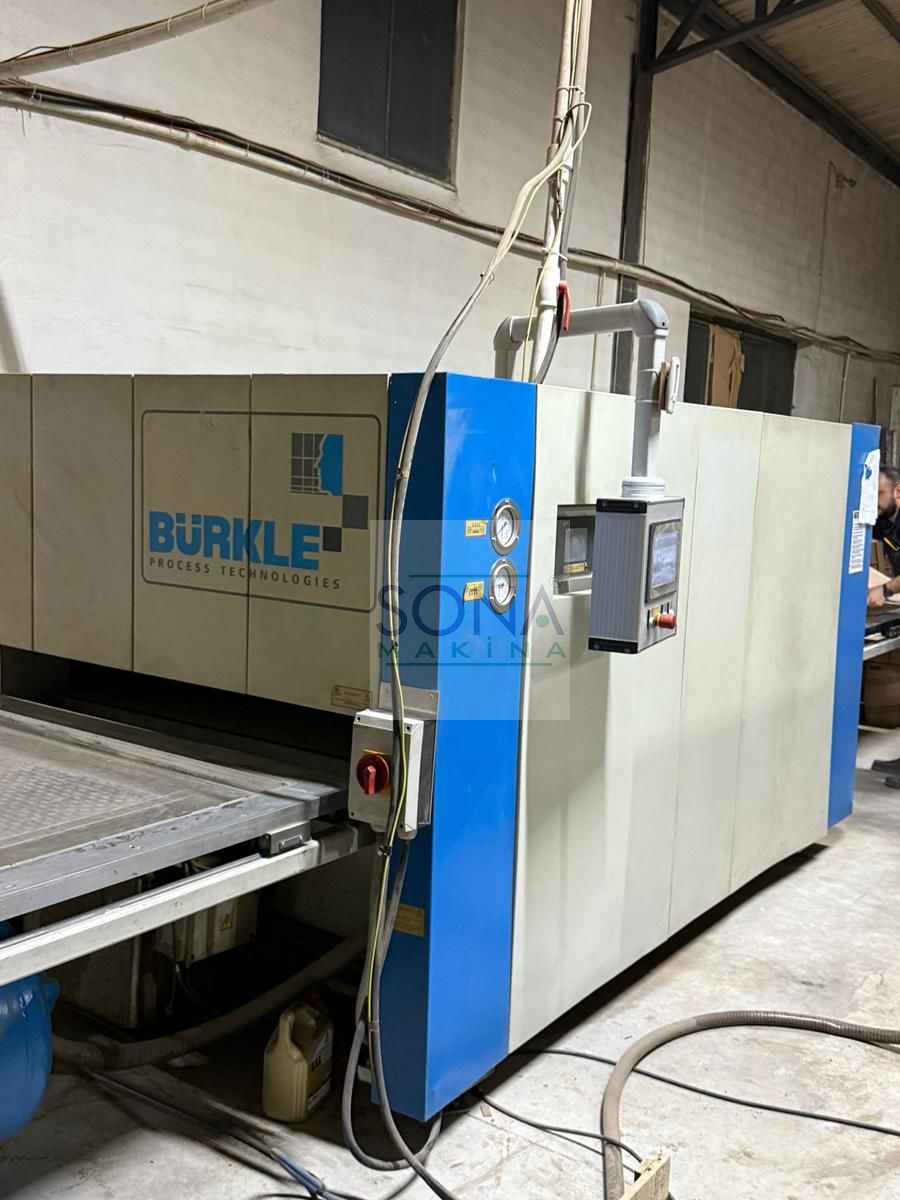 Burkle TYPE M8 Membran Vakum Pres 2 Tabla 1400x2420 (2005)