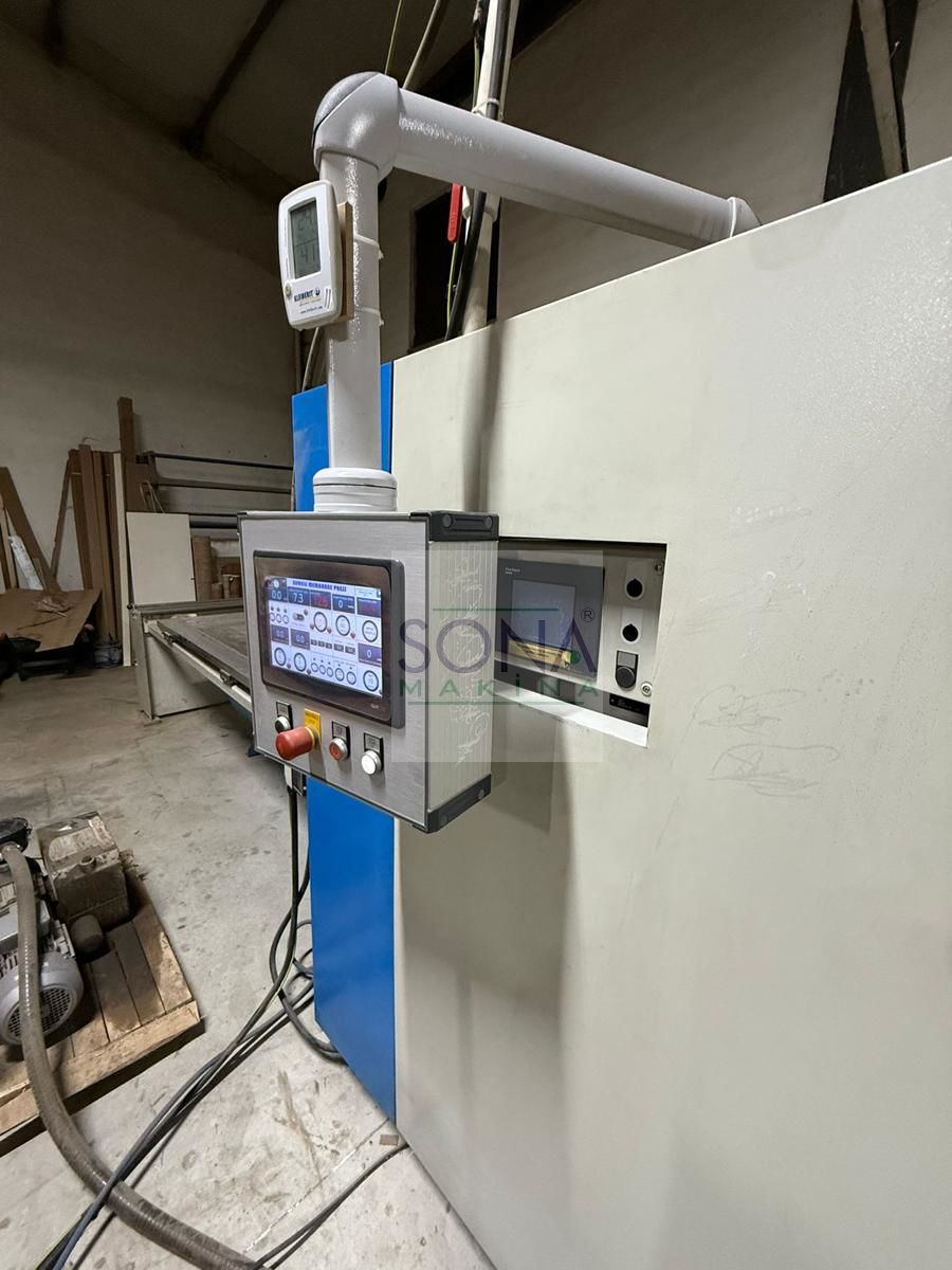 Burkle TYPE M8 Membran Vakum Pres 2 Tabla 1400x2420 (2005)
