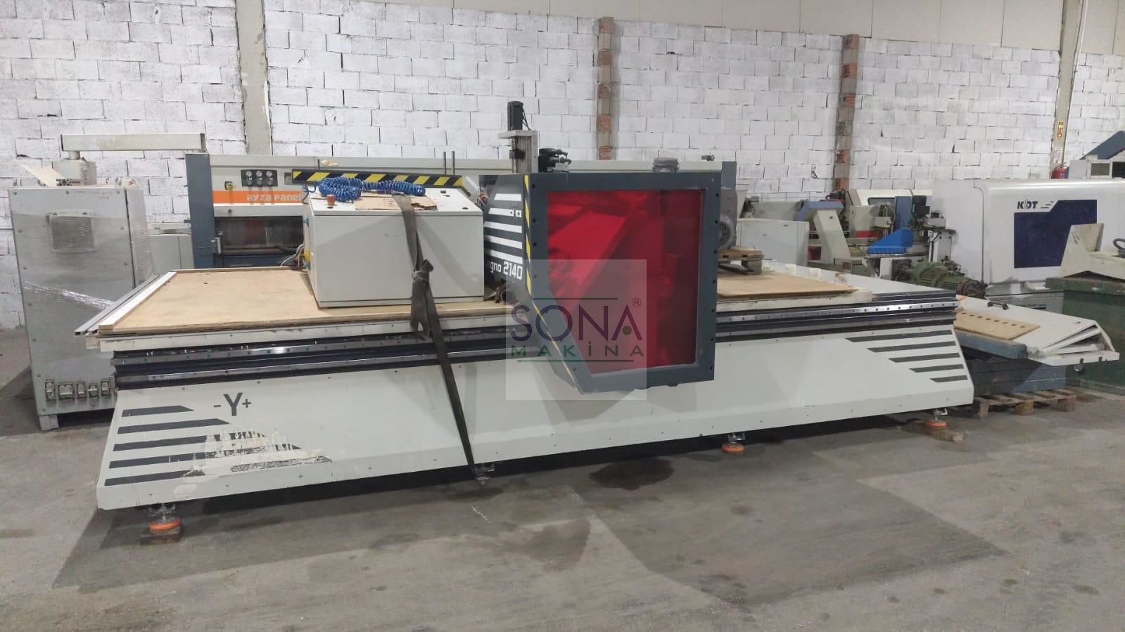 MTT Legno 2140 Düz Tabla CNC İLK EL