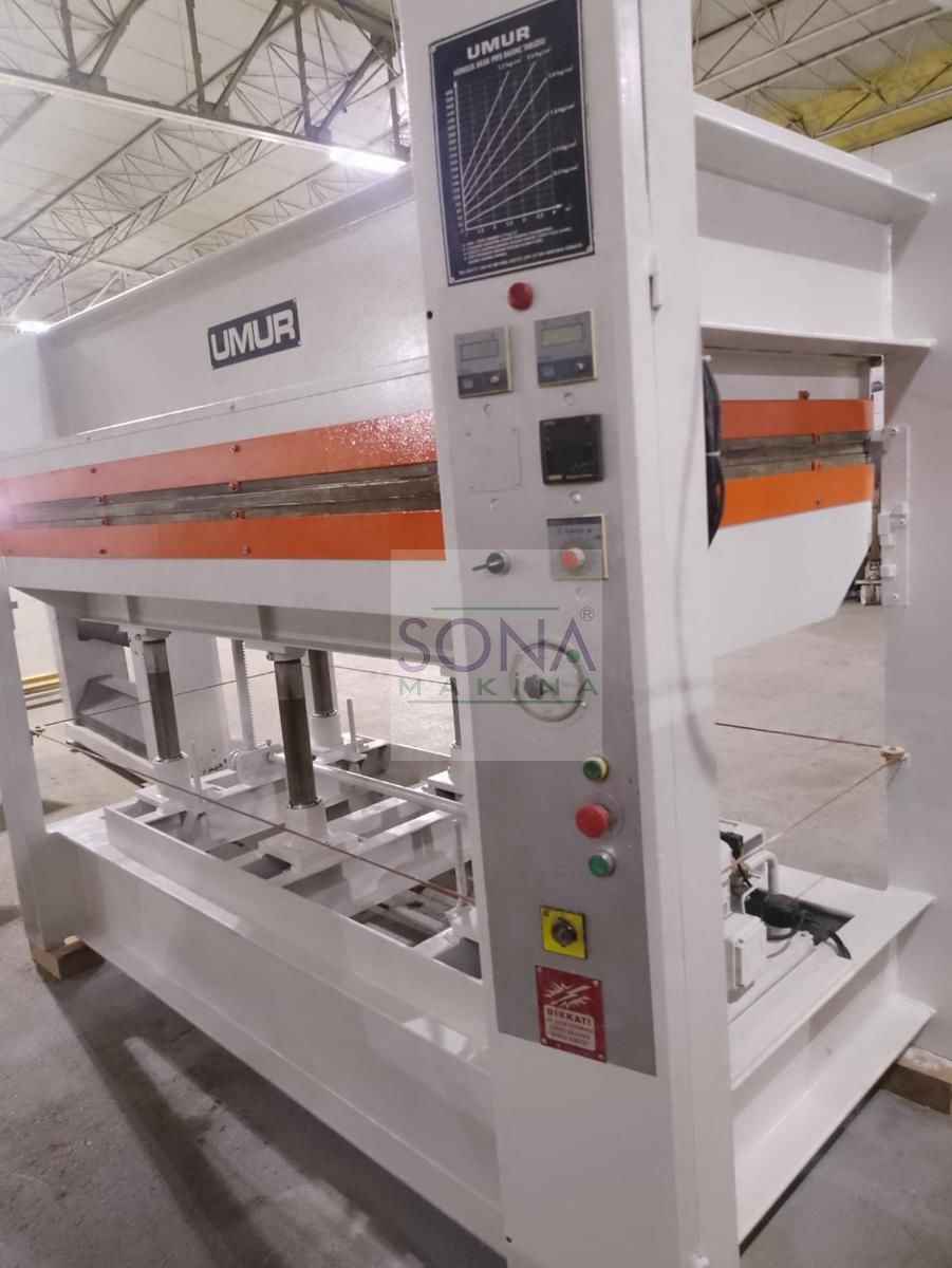 Umur Tek Ara Katlı 2 Kapılık Elektrikli Pres 110x220