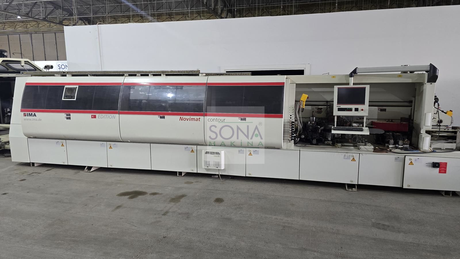 Ima Novimat Contour I/G80/700/L20+ Kenar Bantlama Makinesi (2012)