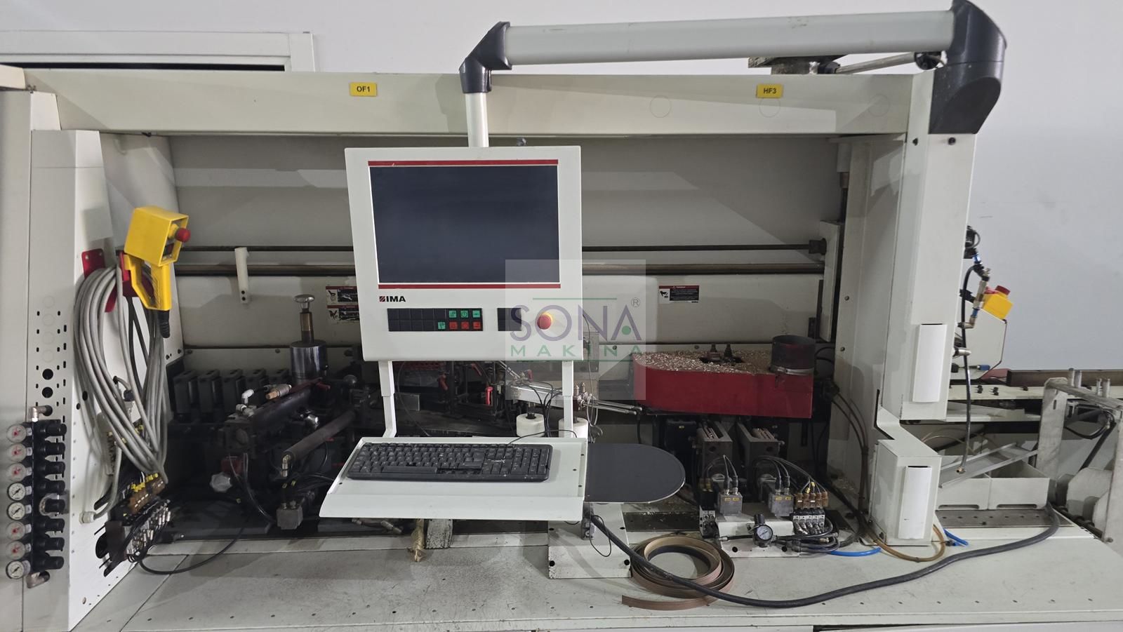 Ima Novimat Contour I/G80/700/L20+ Kenar Bantlama Makinesi (2012)