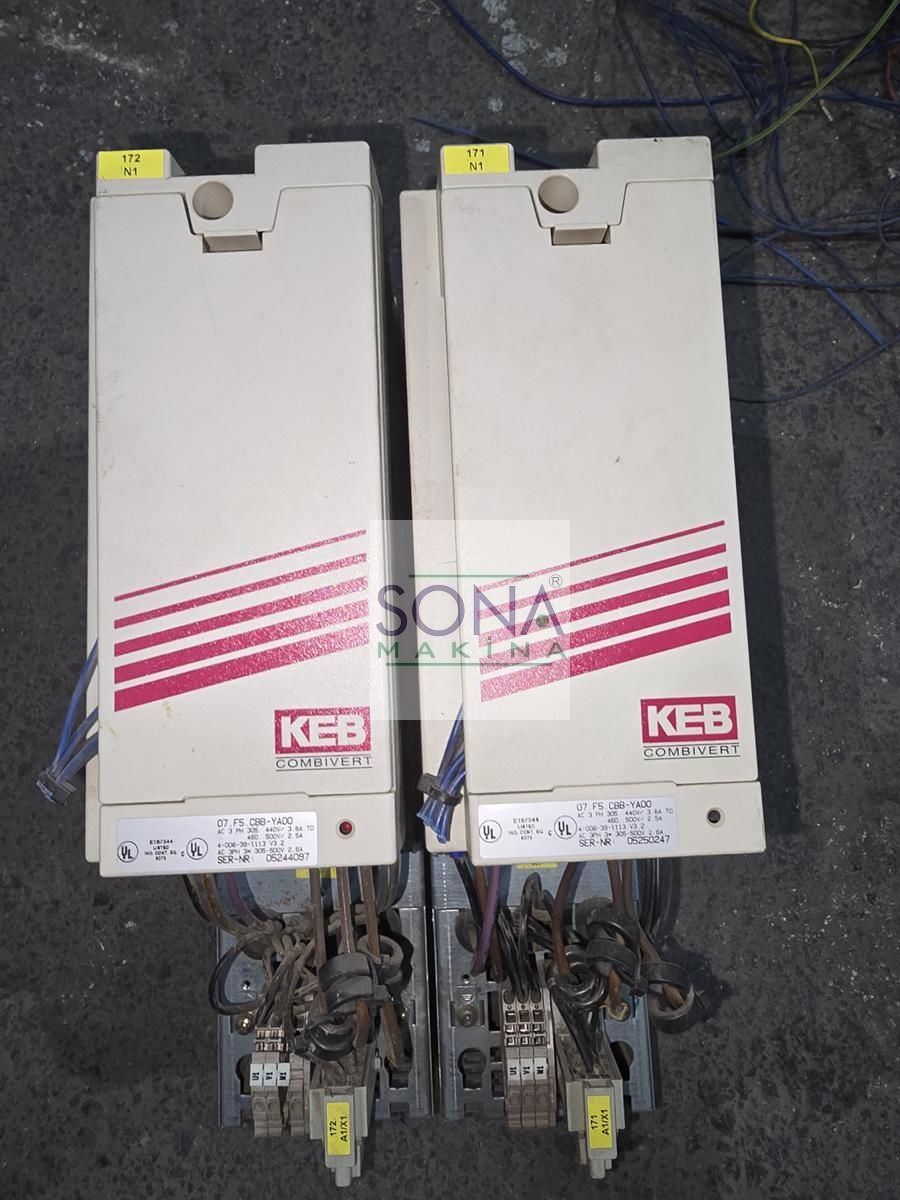 Keb F5 Frekans invertörü 0,75 Kw (Sürücü) 07.F5.CBB-YA00