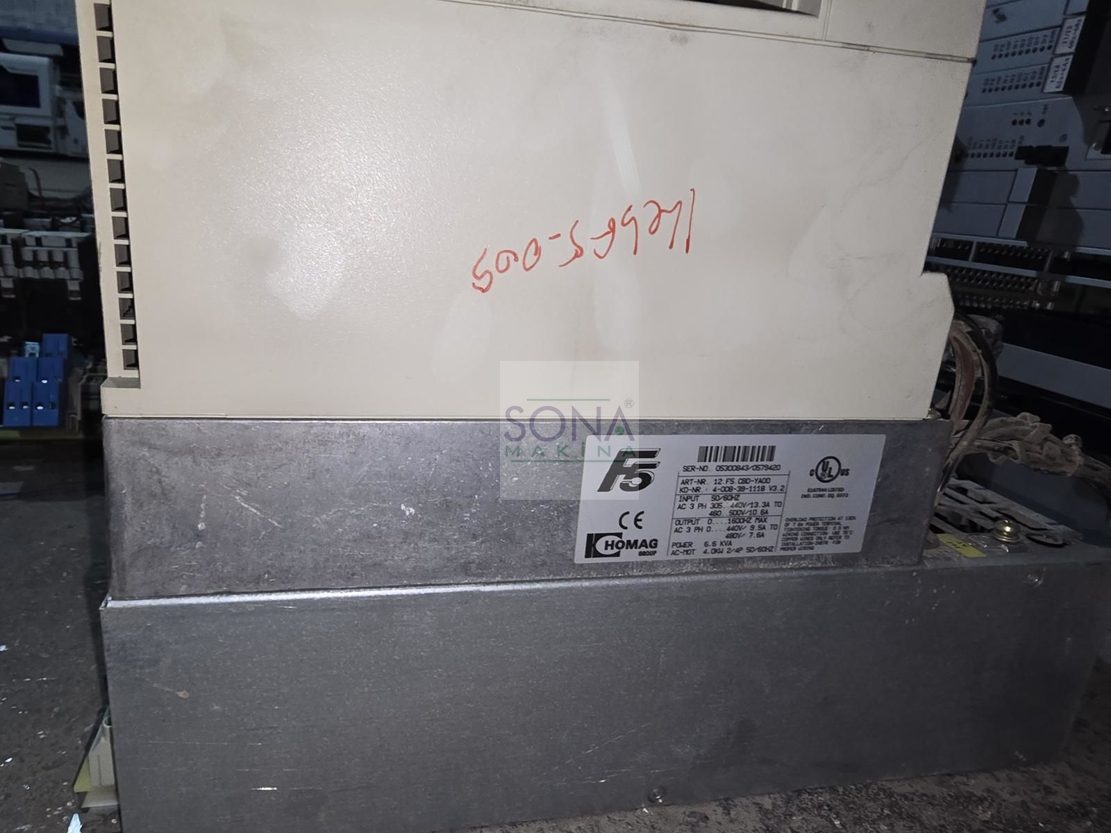 Keb F5 Frekans inverter 4,0 Kw (Sürücü) 12.F5.CB0-YA00