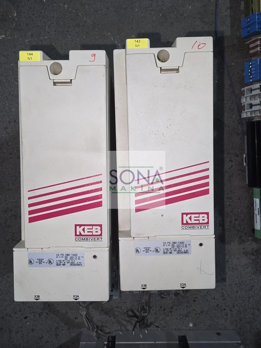 Keb F5 Frekans inverter 4,0 Kw (Sürücü) 12.F5.CB0-YA00