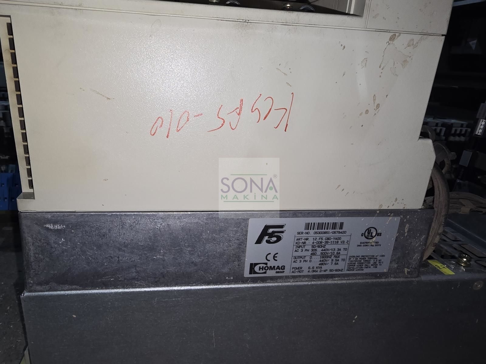 Keb F5 Frekans inverter 4,0 Kw (Sürücü) 12.F5.CB0-YA00