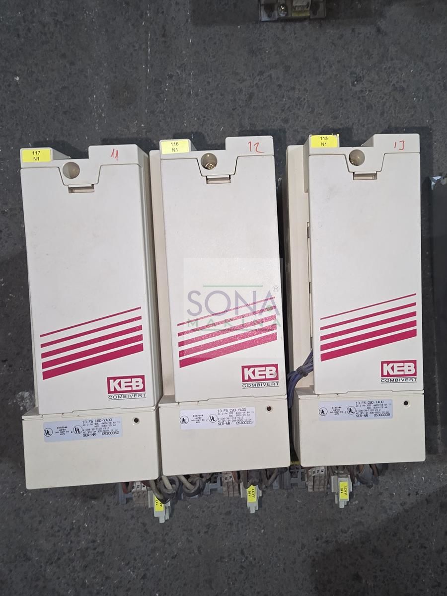 Keb F5 Frekans inverter 5,5 Kw (Sürücü) 13.F5.CBD-YA00