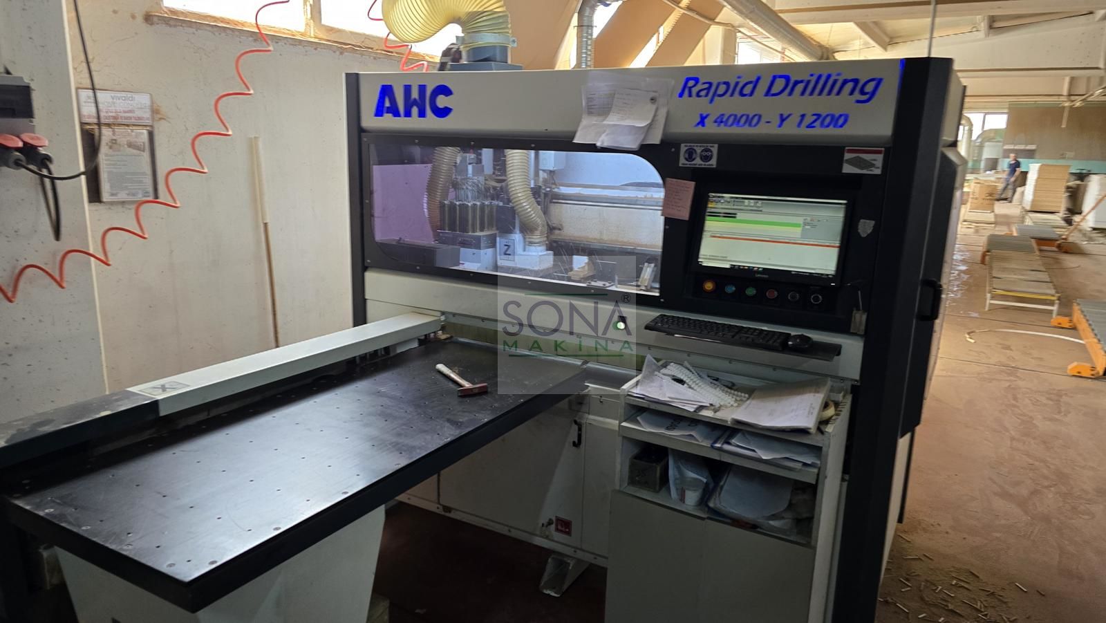 Ahc Rapid Drilling Cnc Delik Makinesi (2021) İLK EL