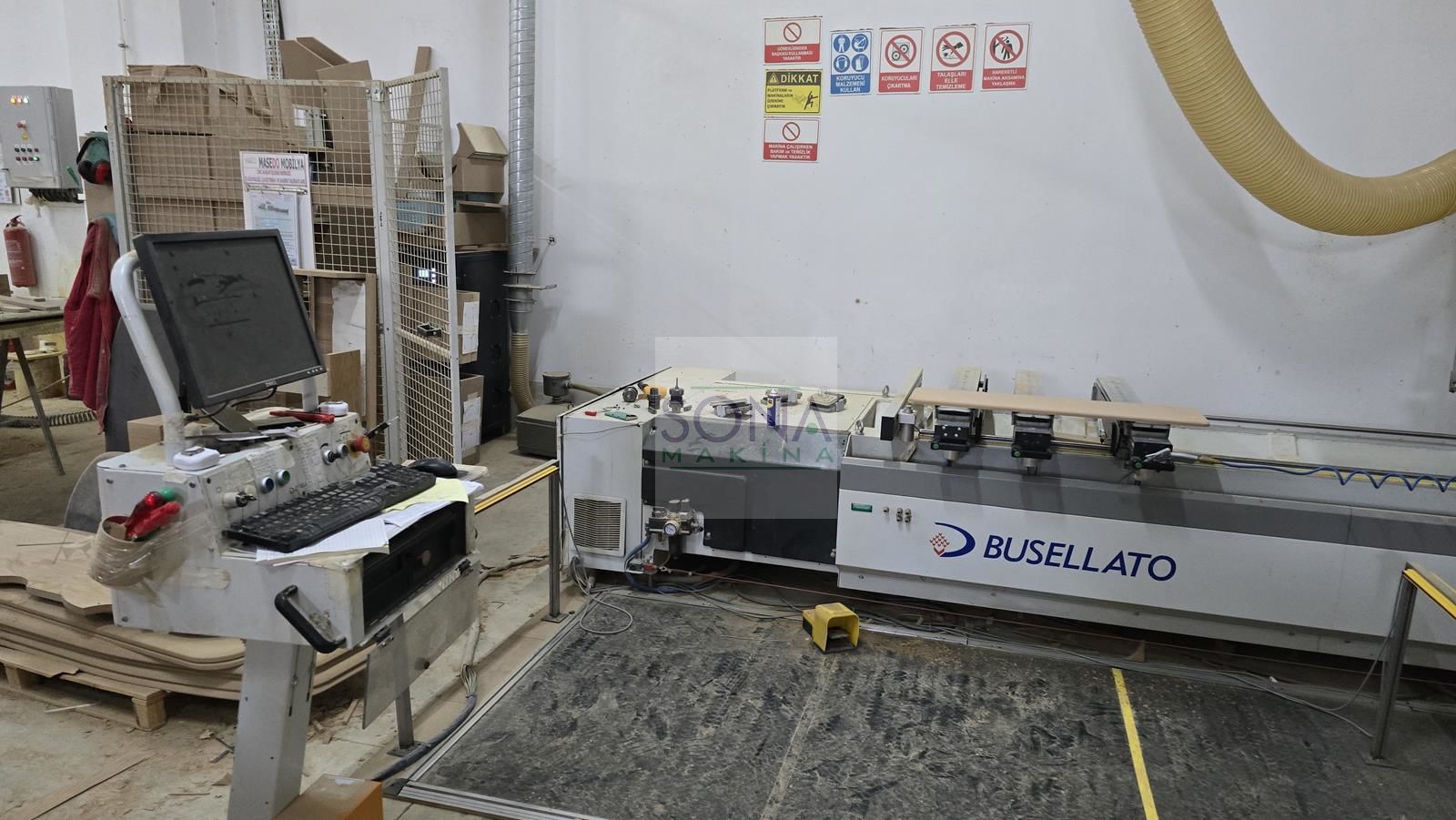Busellato Jet Optima C21 Fincan Tablalı CNC (2008)
