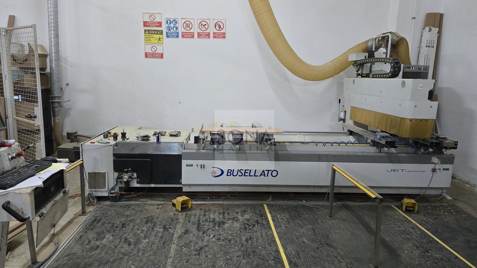 Busellato Jet Optima C21 Fincan Tablalı CNC (2008)