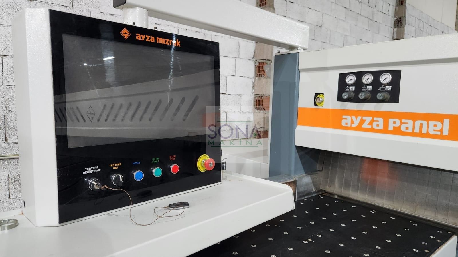 Ayza Mızrak Next 4 Panel Ebatlama Makinesi 4 Keser (2016)