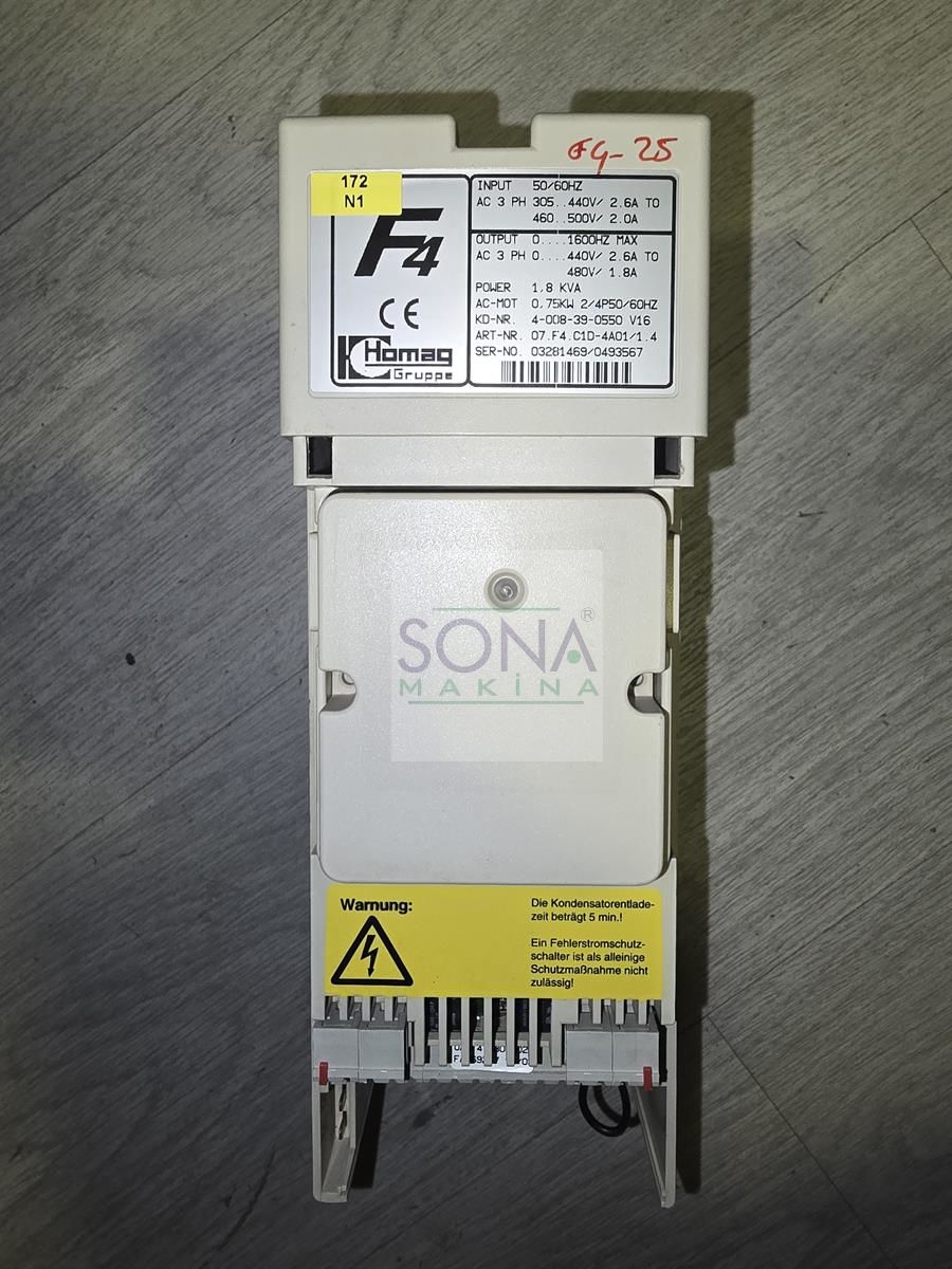 Keb F4 Frekans inverter 0.75 Kw (Sürücü)