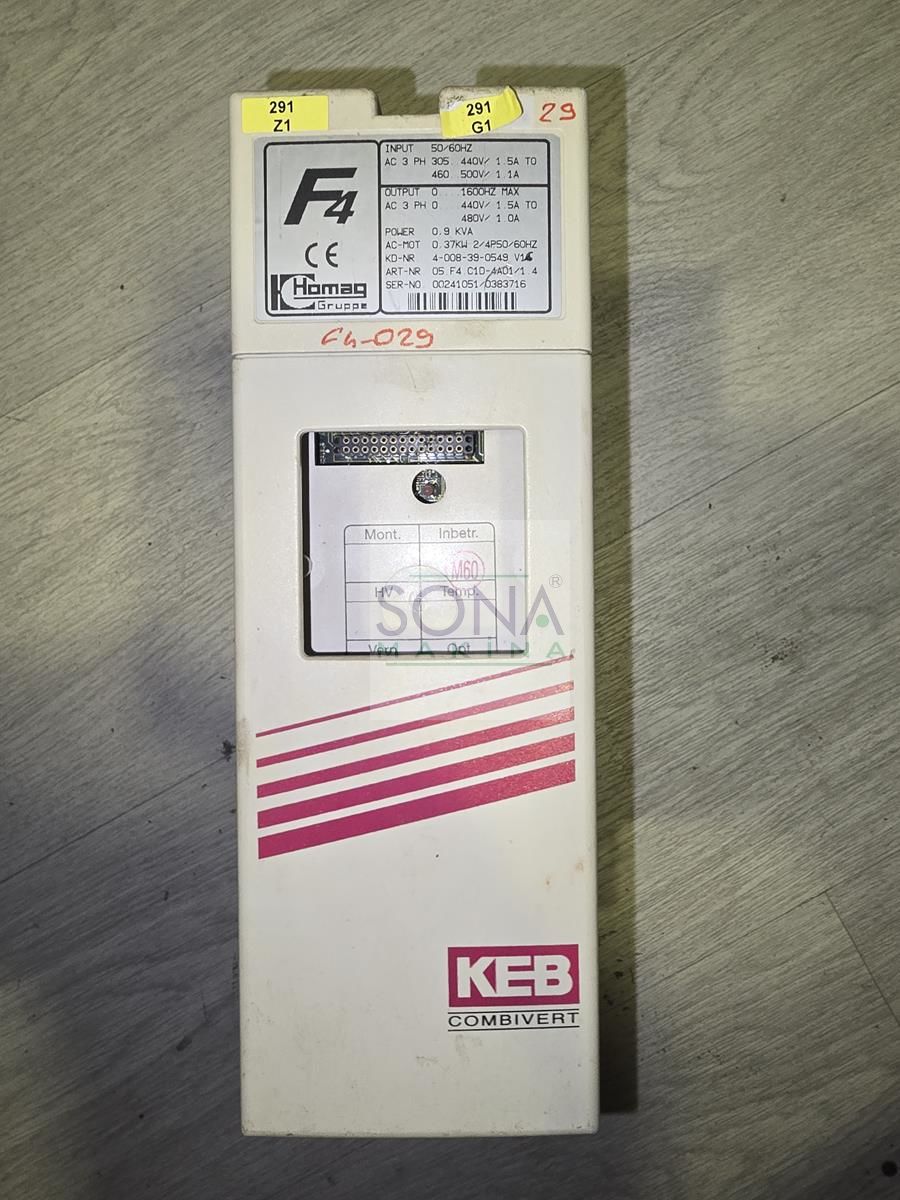 Keb F4 Frekans inverter 0.37 Kw (Sürücü)