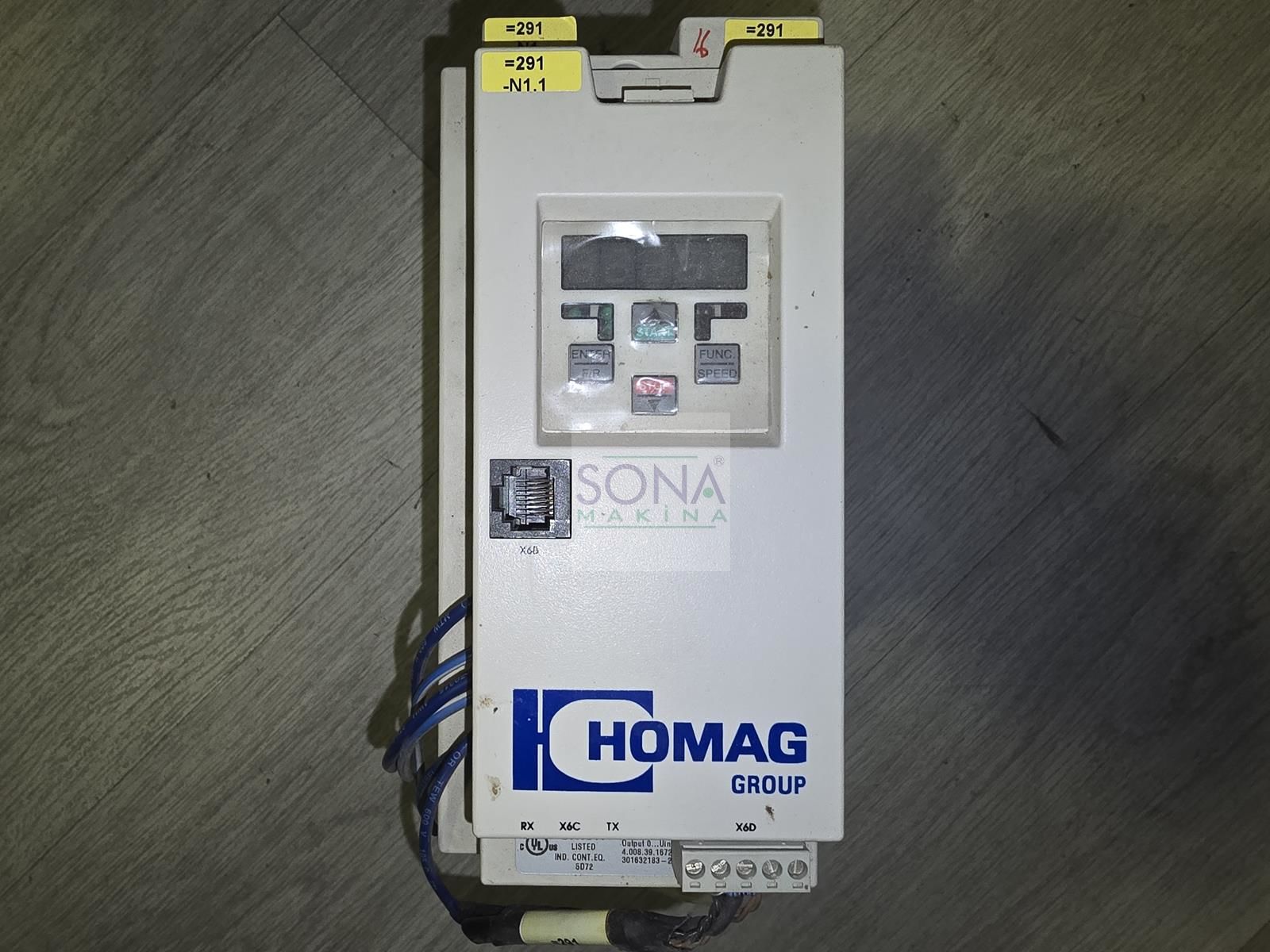 Keb F5 Frekans inverter 1,5 Kw (Sürücü) 09.F5.C3B-YA11