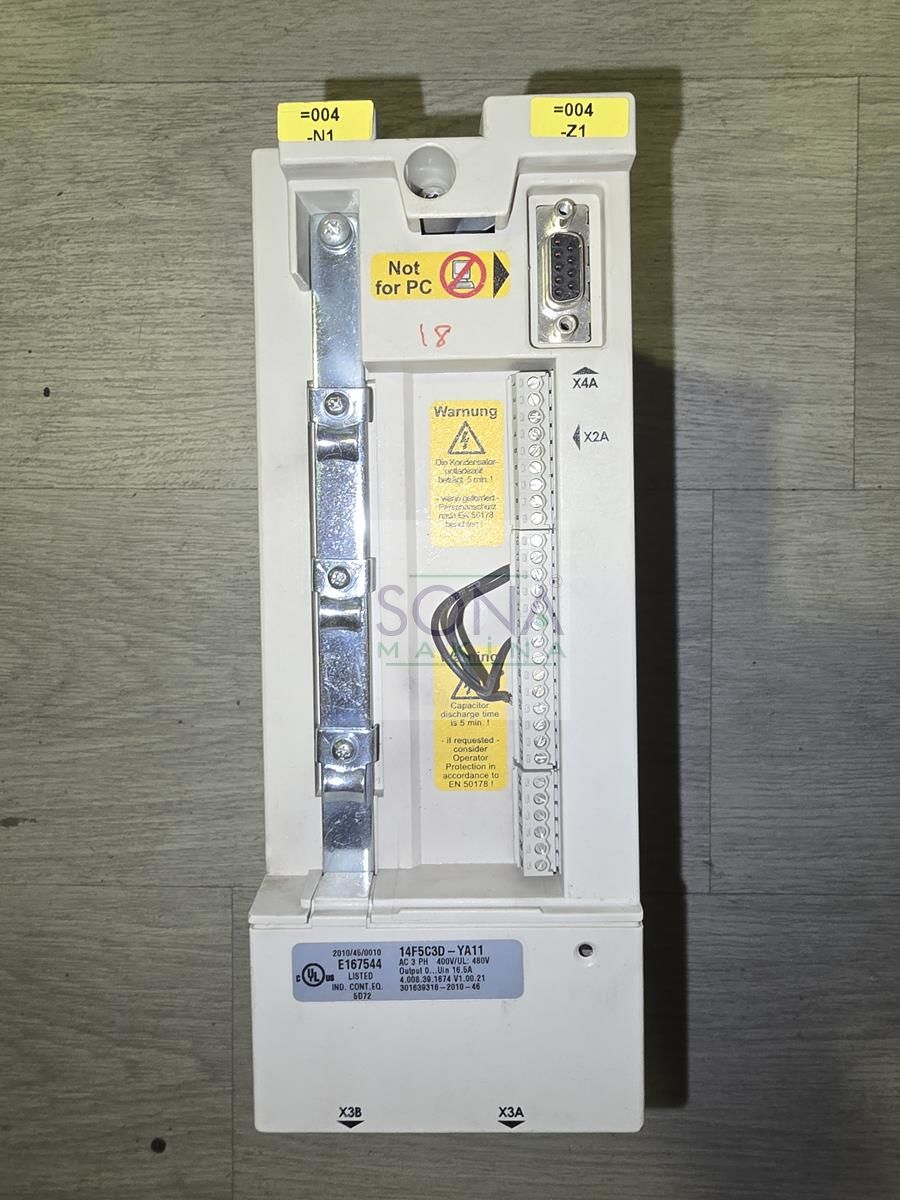 Keb F5 Frekans inverter 7,5 Kw (Sürücü) 14.F5.C3D-YA11