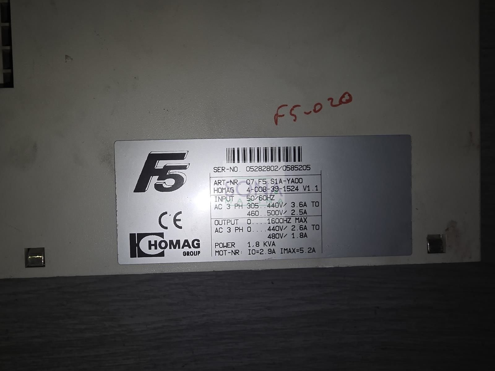 Keb F5 Frekans inverter 0,75 Kw (Sürücü) 07.F5.S1A-YA00