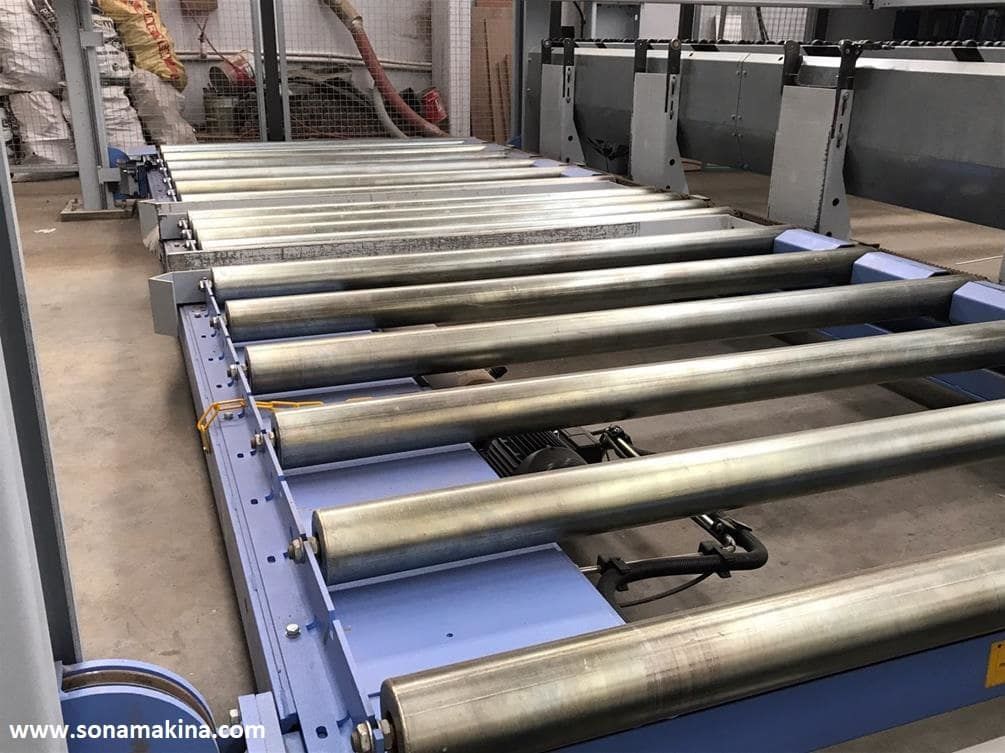 HOLZMA Optimat HPL 400/43/22 Asansörlü Panel Ebatlama Makinesi (2014)