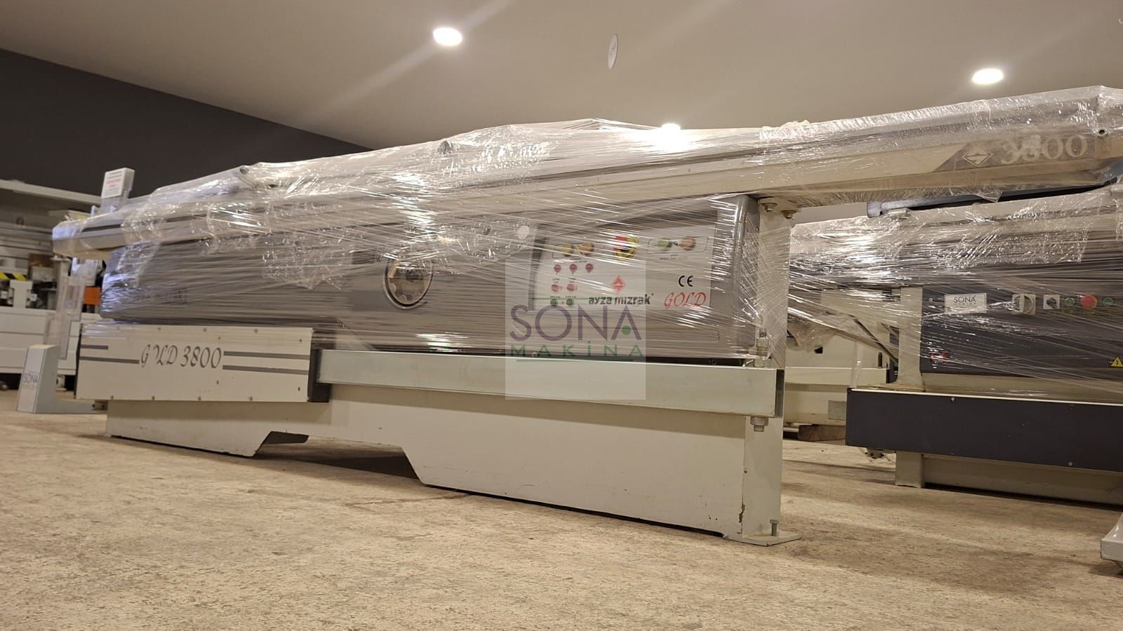 Ayza Mızrak Yatar Daire Makinesi Gold 3800 (İLK EL)