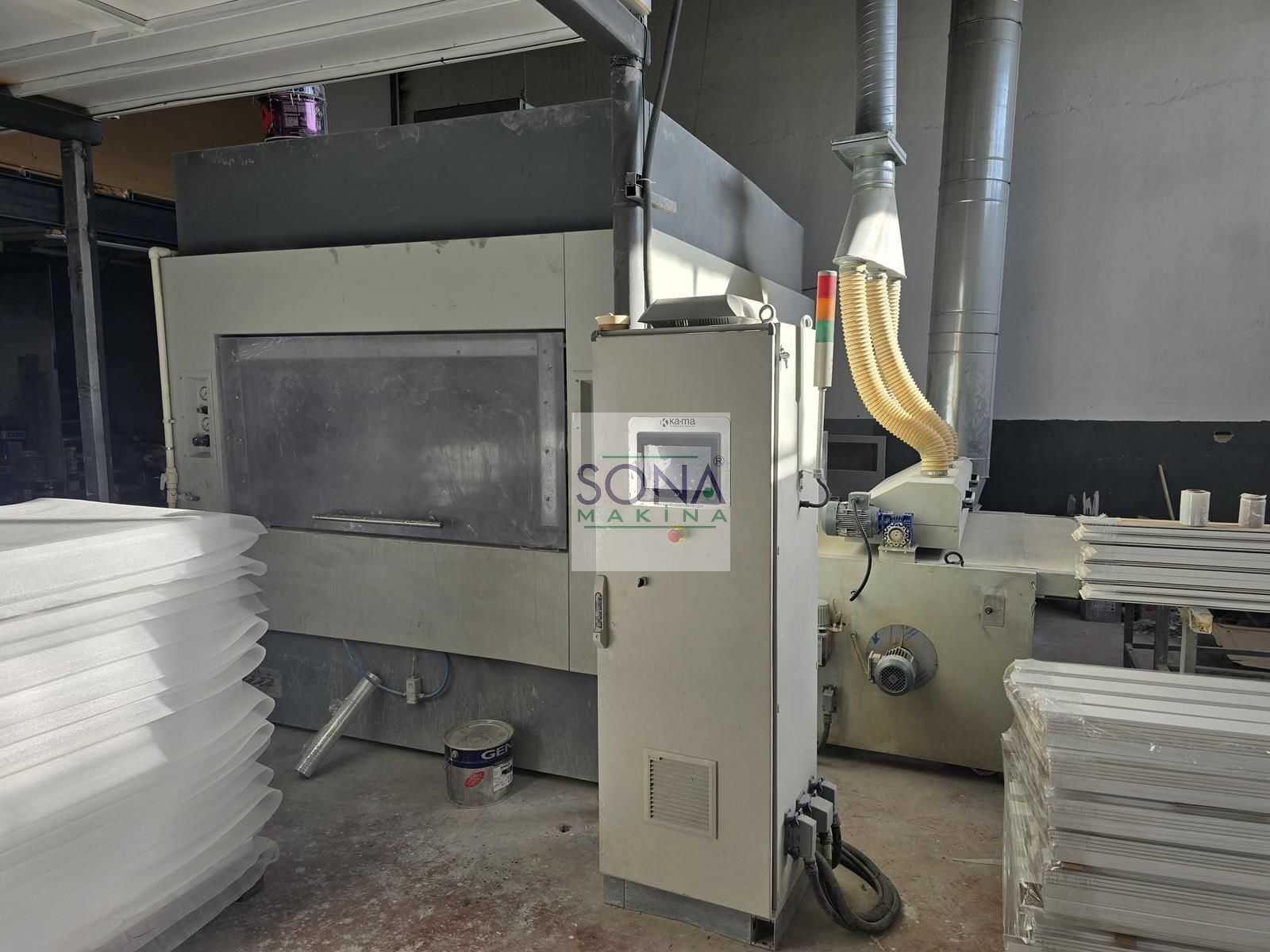 Kama Kr Bm 1700 Çift Salınım Kollu Boya Atım Makinesi (2017)