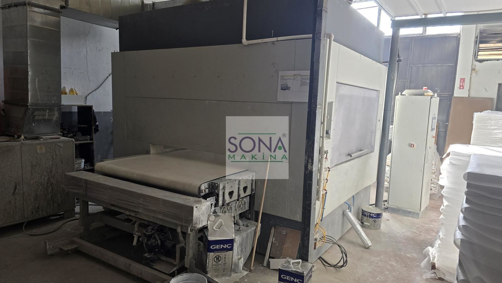 Kama Kr Bm 1700 Çift Salınım Kollu Boya Atım Makinesi (2017)