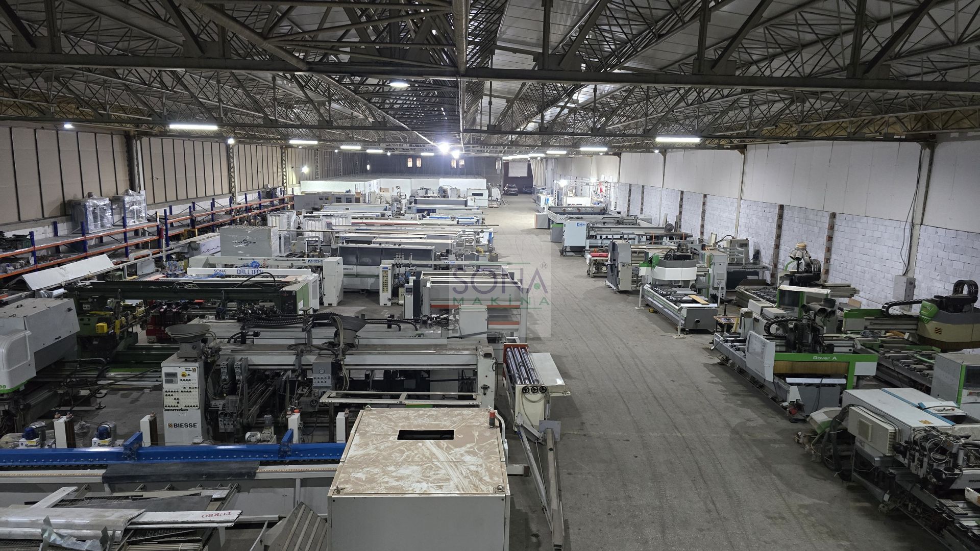 Gabbiani Galaxy 105 T BR Asansörlü Panel Ebatlama Makinesi (2007)