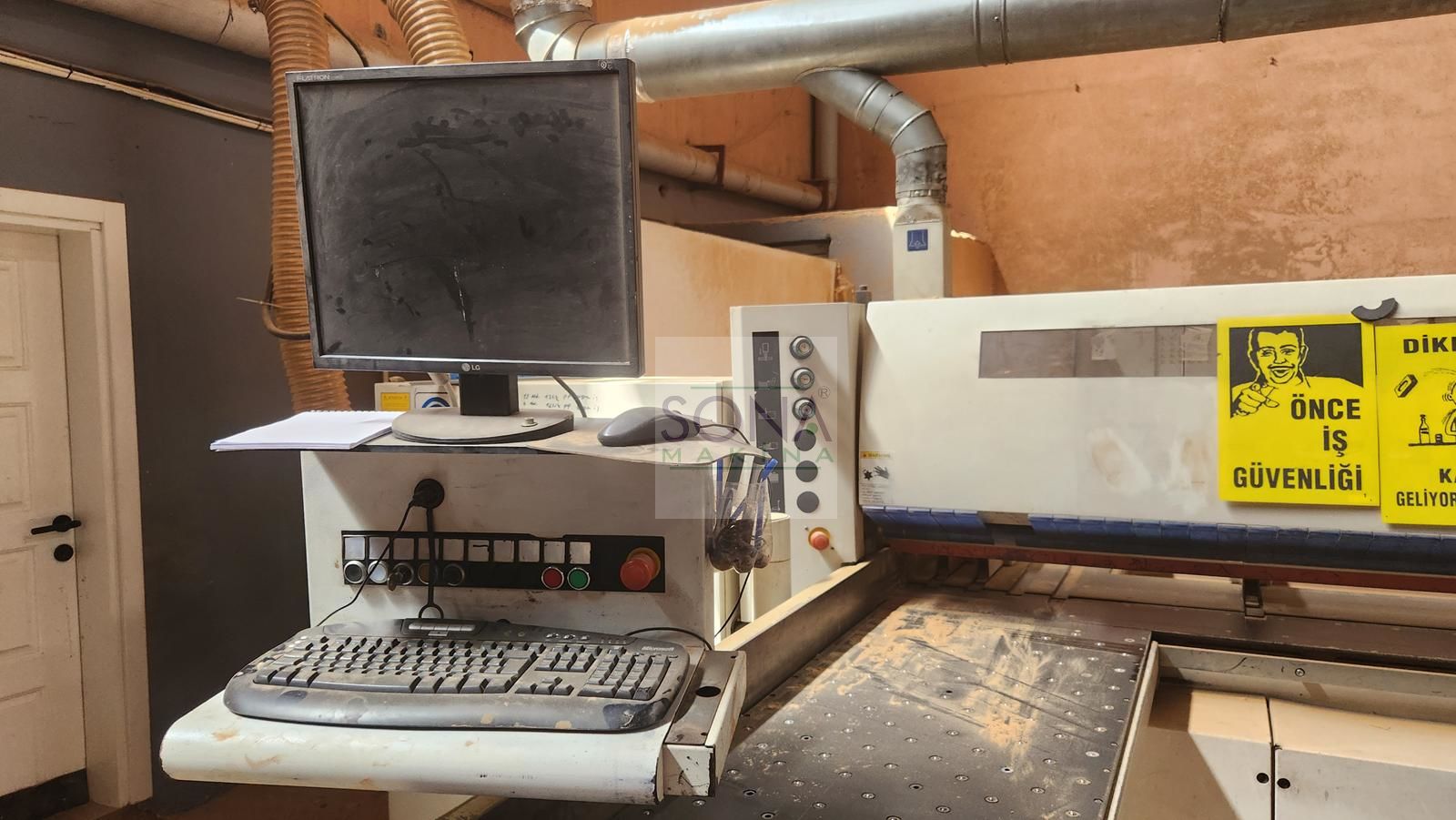 GABBIANI Galaxy 105 Panel Ebatlama Makinesi (2007)