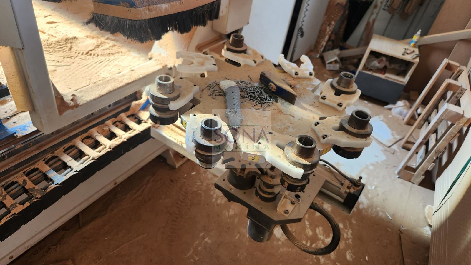 Kdt 2136 Süpürmeli Düz Tabla Cnc (2013)