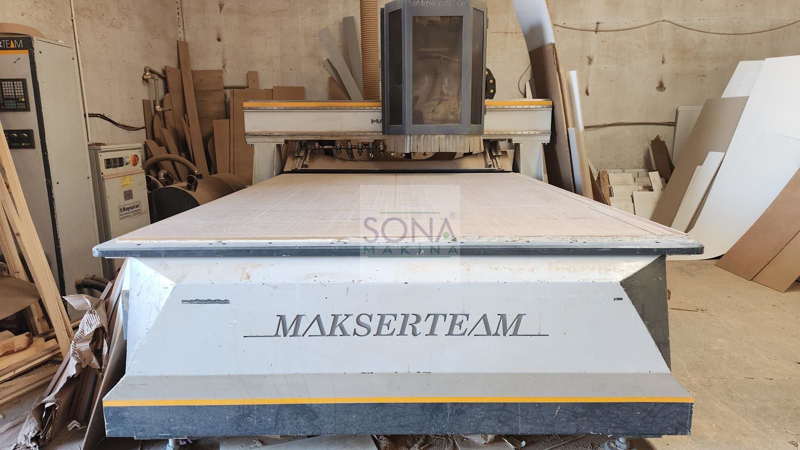 Makser Team Proline 2136 Flat Düz Tabla Cnc (2021) İLK EL