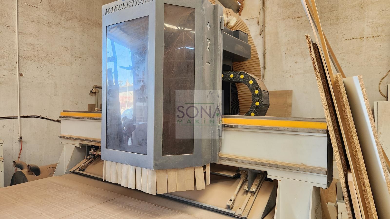 Makser Team Proline 2136 Flat Düz Tabla Cnc (2021) İLK EL