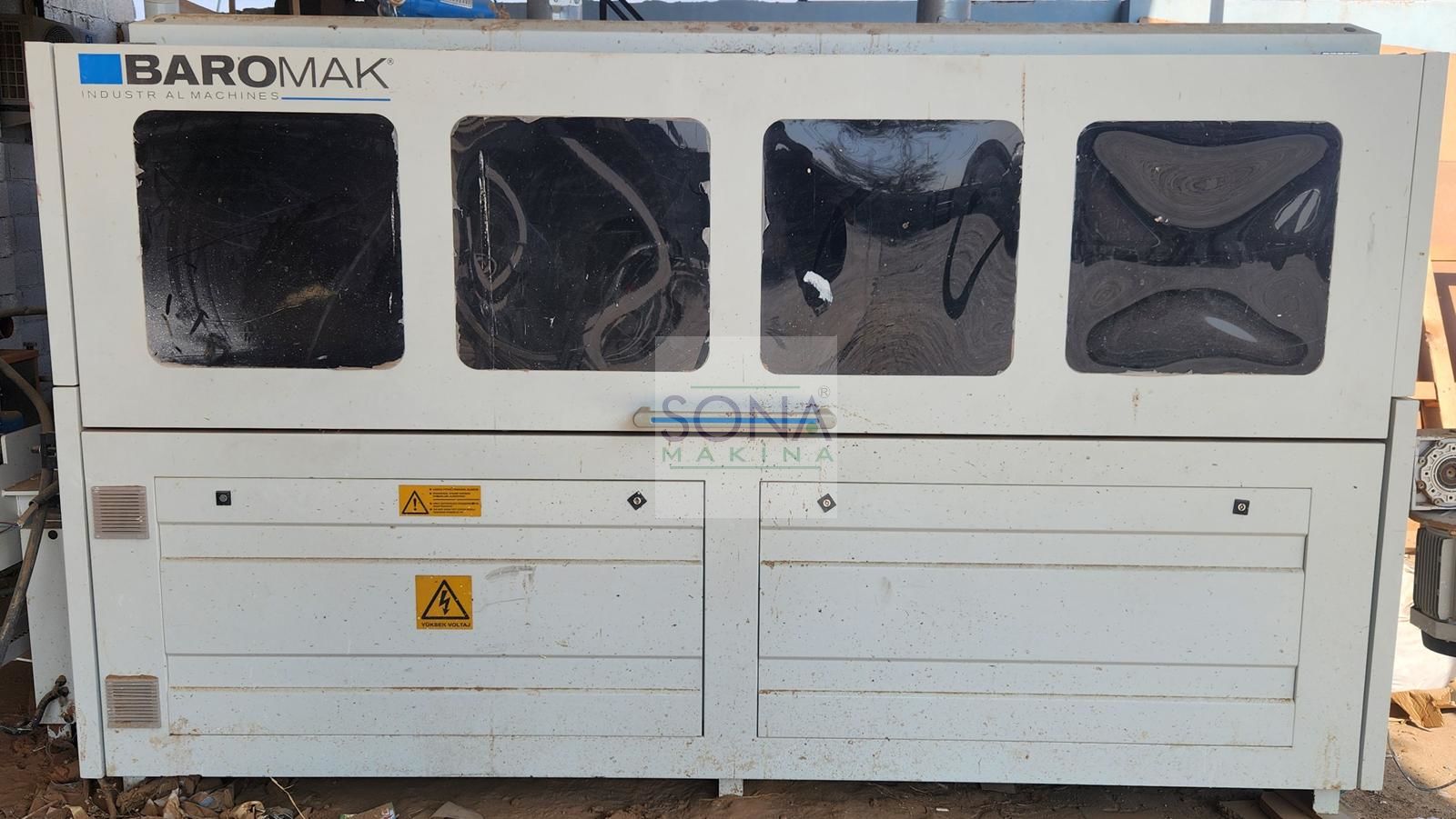 Baromak 1300 BS-S Fırça Zımpara Makinesi (2020) İLK EL