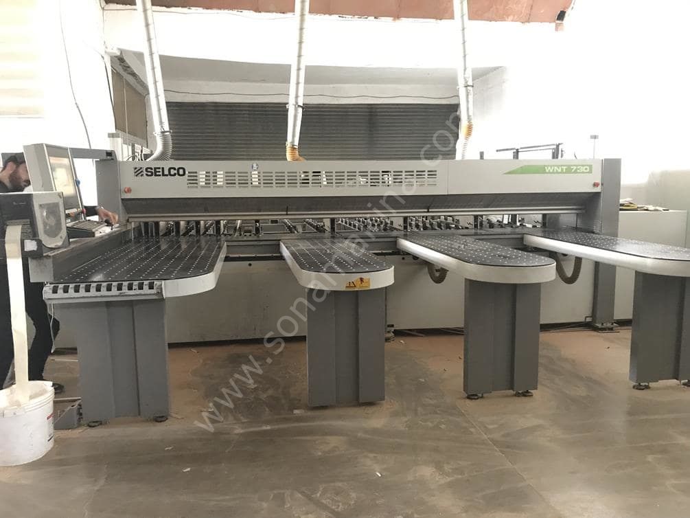 BIESSE Selco WNT 730 Asansörlü Panel Ebatlama Makinesi (2012) İLK EL