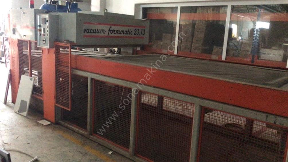 CEMİL USTA Vacuum Formmatic  23-13 V Balon Membran Pres (201-)