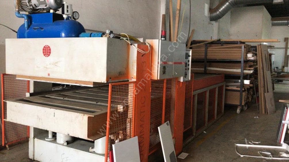CEMİL USTA Vacuum Formmatic  23-13 V Balon Membran Pres (201-)