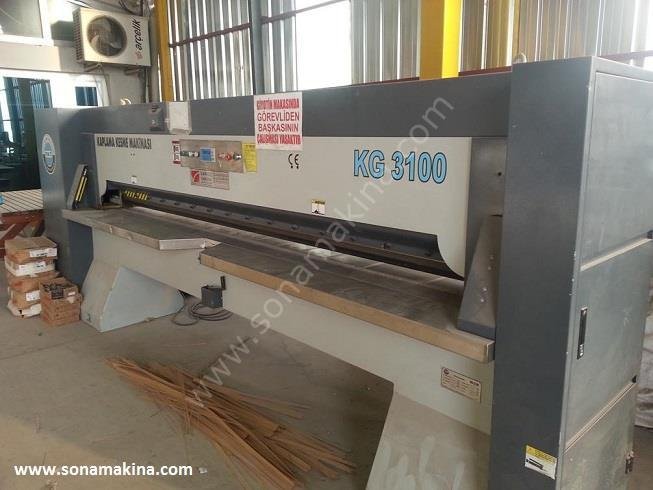 Fnt KG 3100 Giyotin Kaplama Kesme (2013) İLK EL