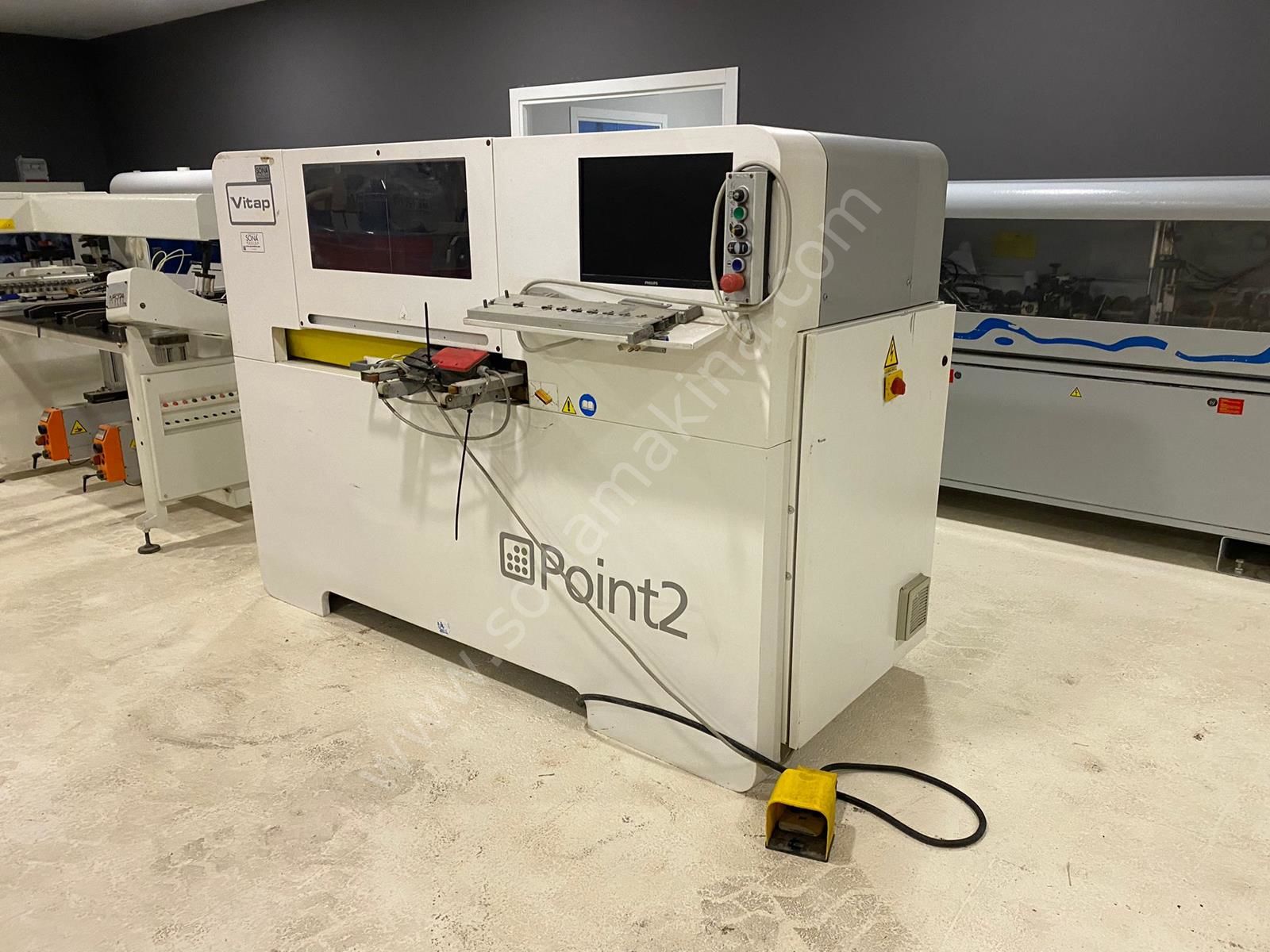 VITAP POINT 2 Çoklu Delik Cnc (2015) Lazer Sensörlü (İLK EL)