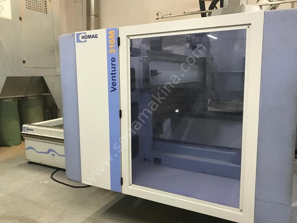Homag Venture 316M BMG 311  5 Eksen Cnc Makinesi (2012) İLK EL