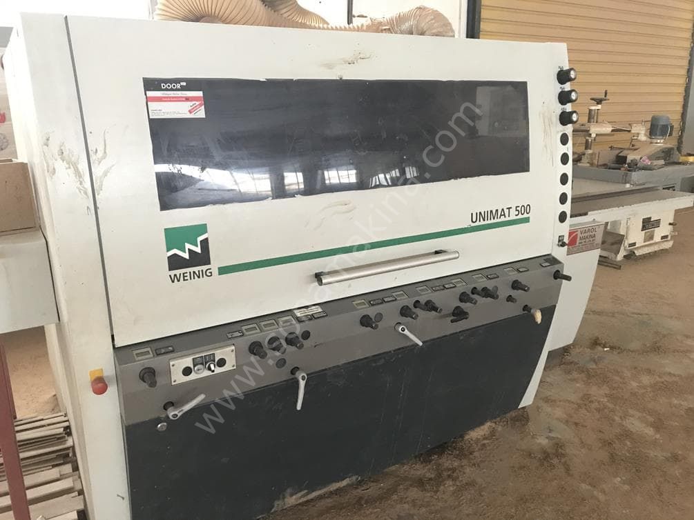 Weinig Unimat 500 Profil Makinesi (2012) 5 Kafa (İLK EL)