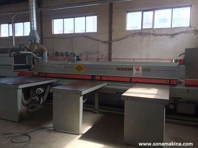 Scheer PA 5000 P Panel Ebatlama Makinesi (1999)