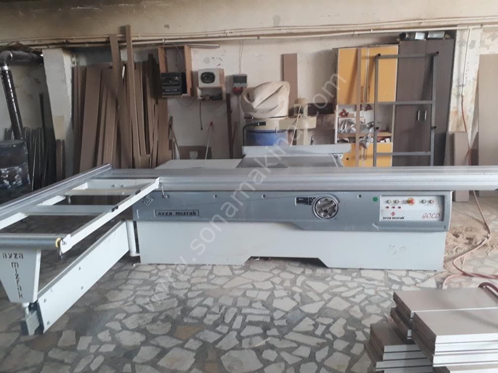 Ayza Mızrak Yatar Daire Makinesi Gold 3800 (Çift Arabalı) 7.5 KW (İLK EL)