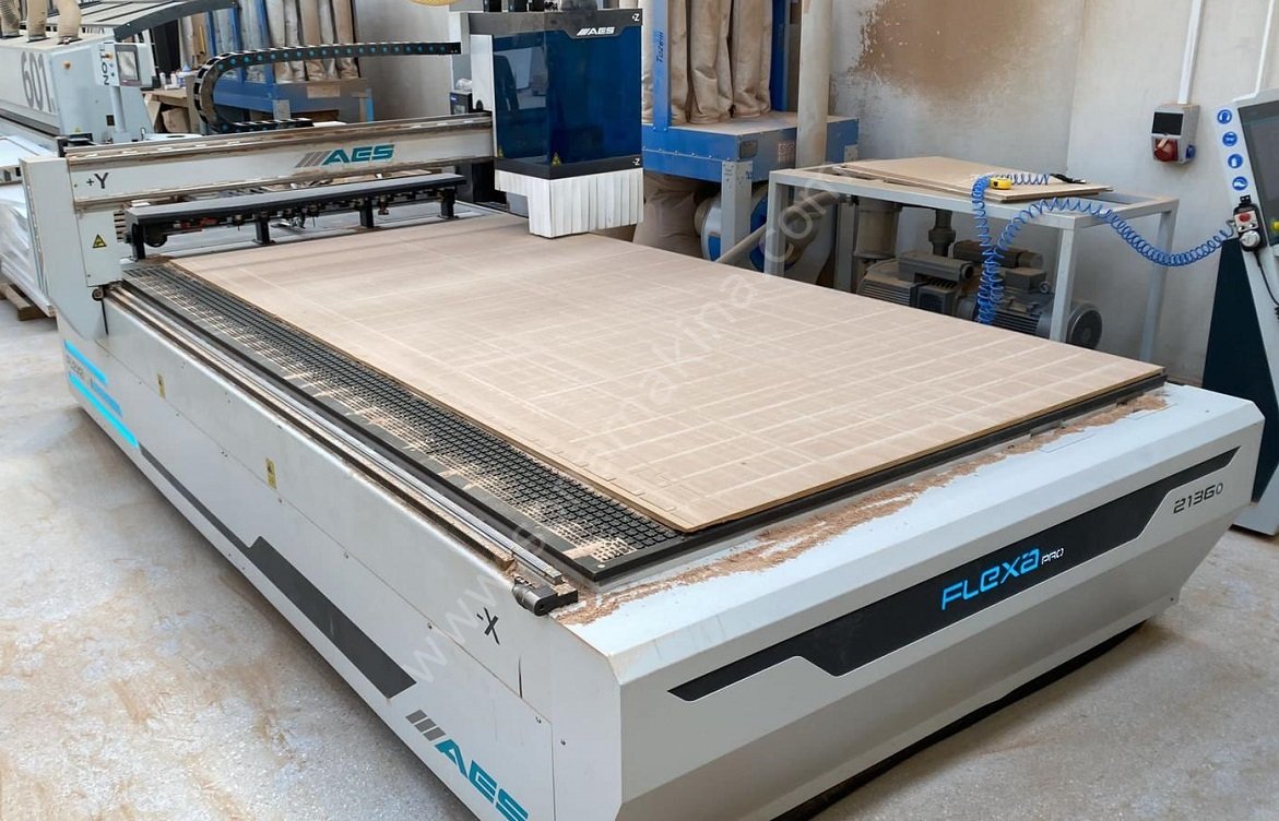 Aes Flexa 2136 Flat Düz Tabla Cnc (2021) İLK EL
