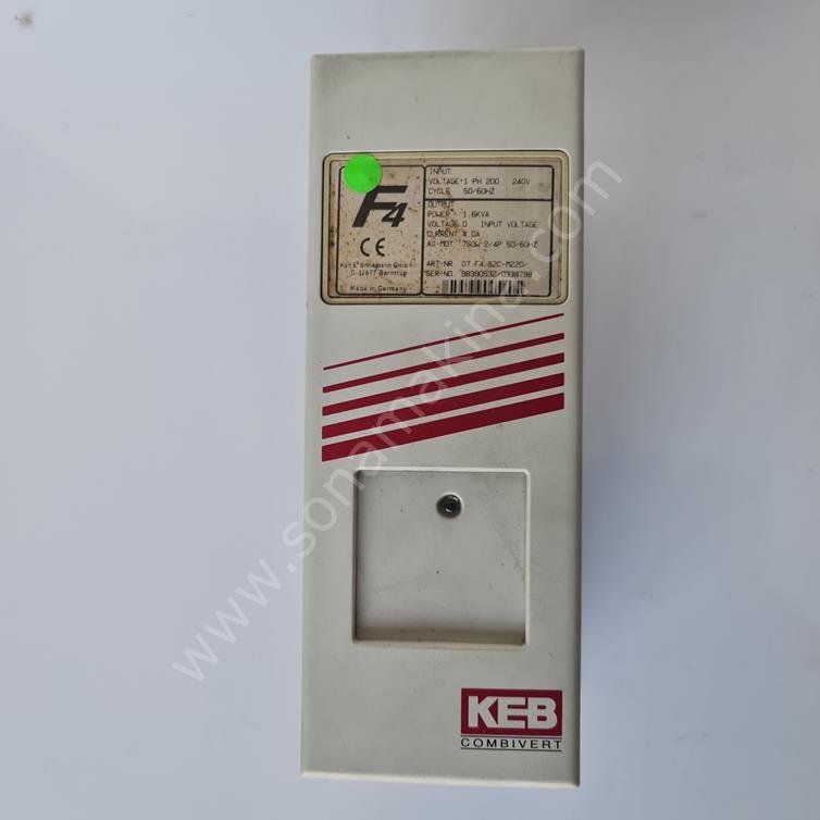 Keb F4 Frekans invertörü 0.75 Kw (Sürücü)