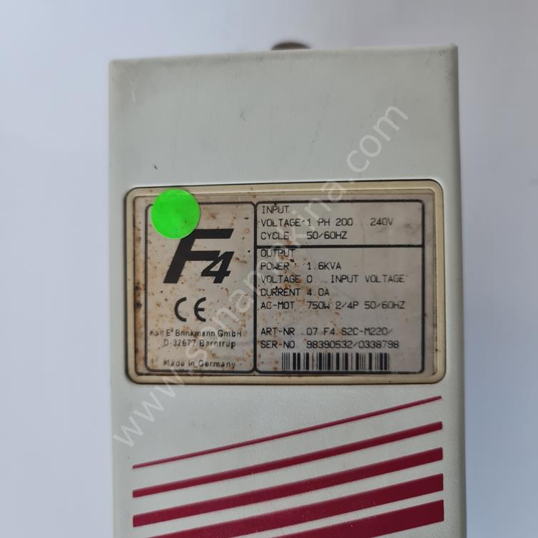 Keb F4 Frekans invertörü 0.75 Kw (Sürücü)