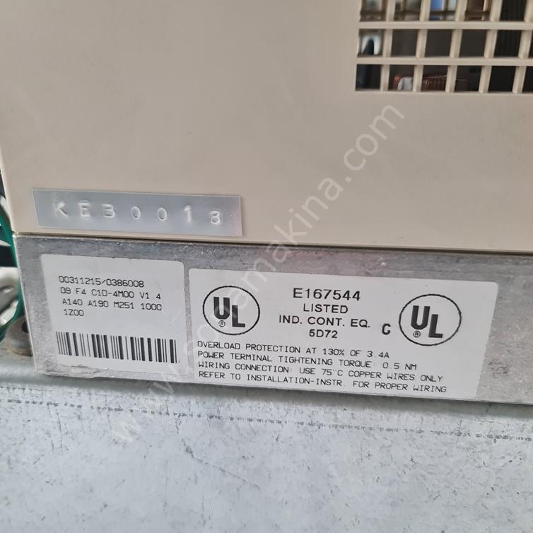 Keb F4 Frekans invertörü 1.5 Kw (Sürücü)
